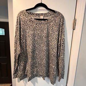 Leopard Print Women's Top Sleepwear